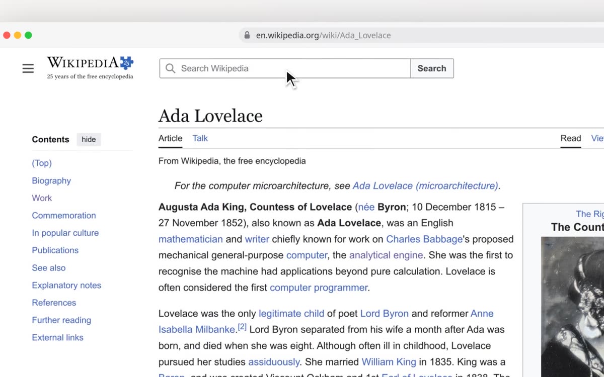 Article Ada Lovelace